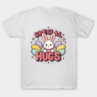 Special Cute Baby Bunny Hugs for Easter T-Shirt